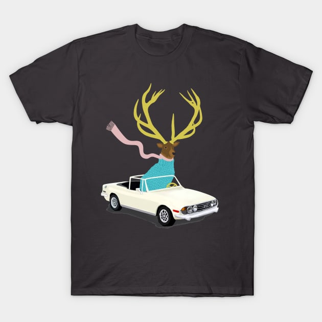 The stag T-Shirt by lev